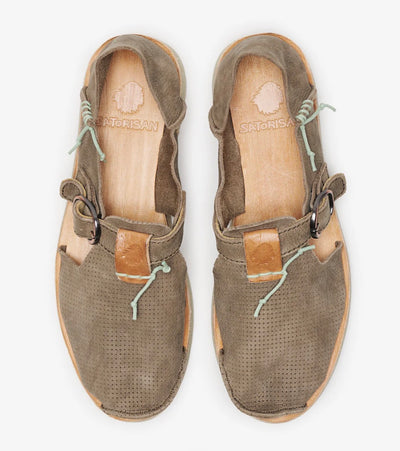 Scarpe Satorisan loden traforata