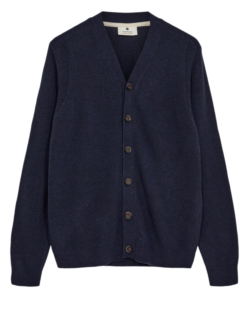 Cardigan anerkjendt blu Navy