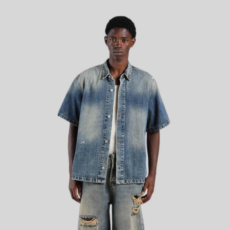 Camicia I'm brian effetto lavato