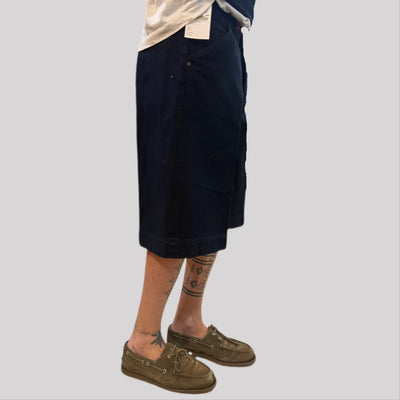 Bermuda tela cruda blu jeans