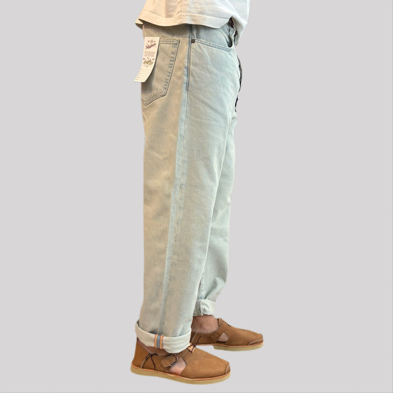 Jeans tela cruda chiaro