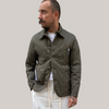 Giacca Tela Cruda verde militare