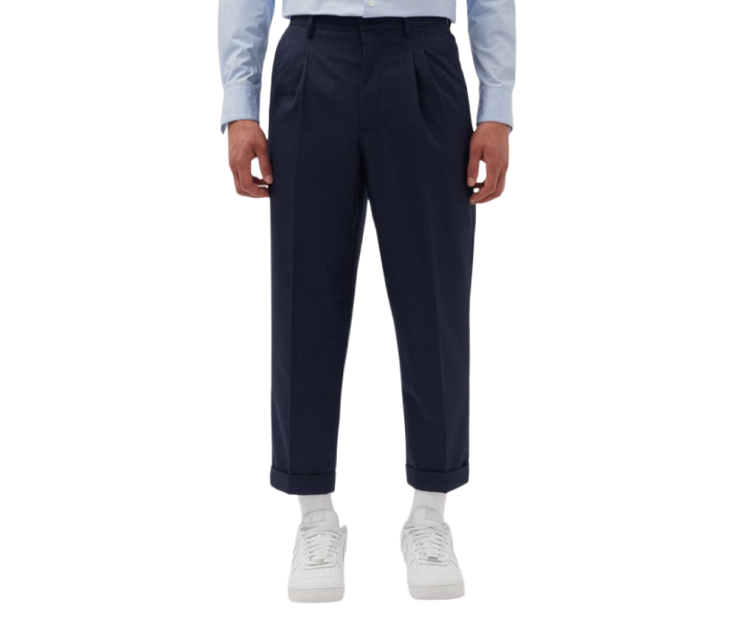 Pantalone studio seidensticker blu navy