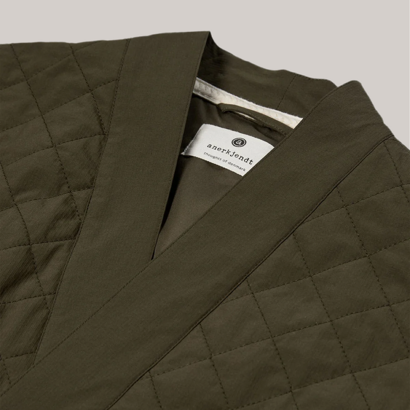 Kimono anerkjendt trapunta verde