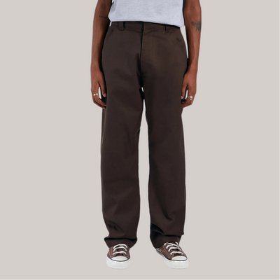 Pantalone dr denim marrone