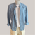 Camicia Alley azzurra collo coreano