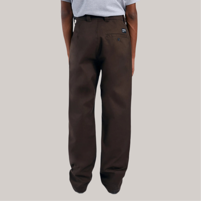 Pantalone dr denim marrone