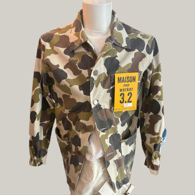 Giacca Maison mimetica safari