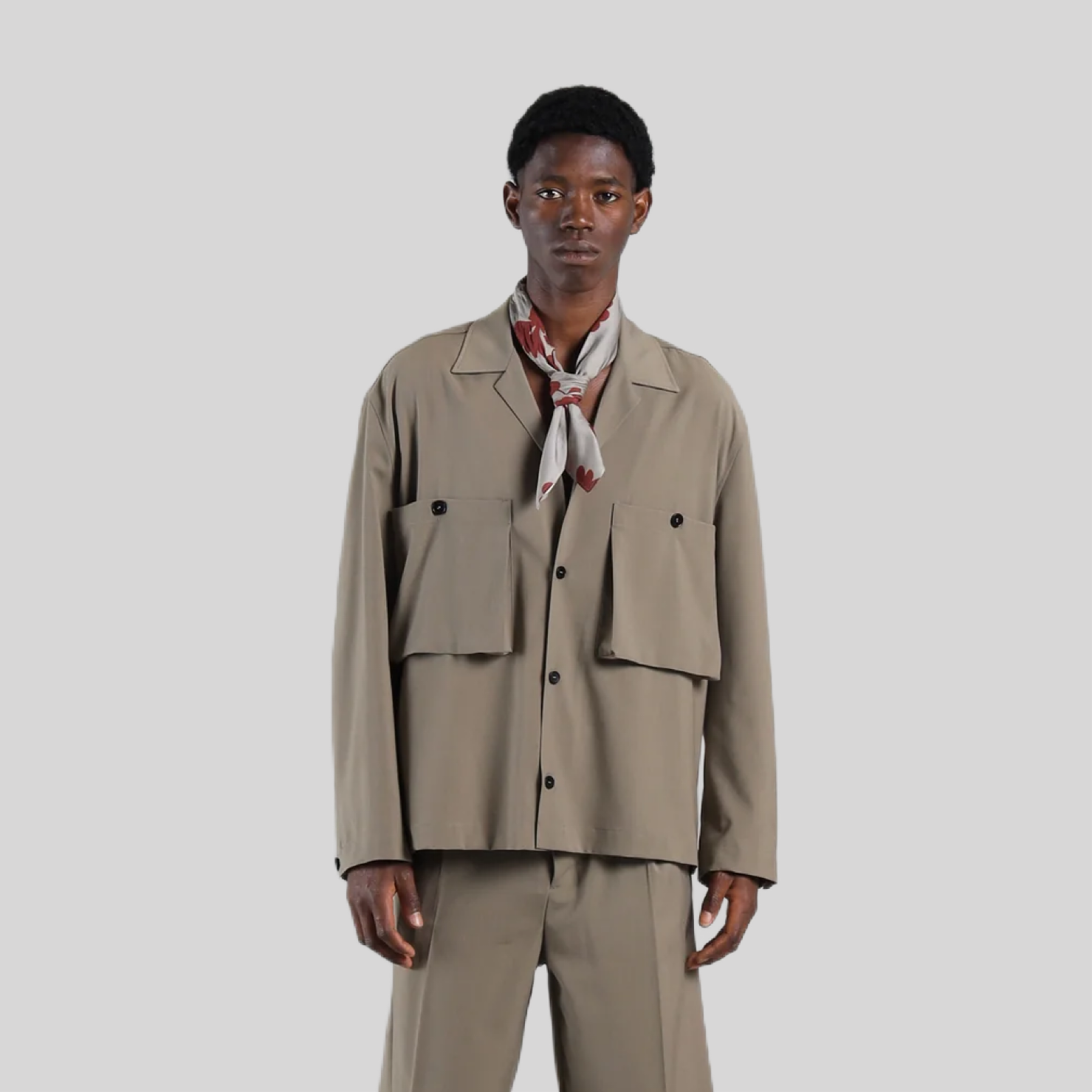 Camicia I'm brian taupe