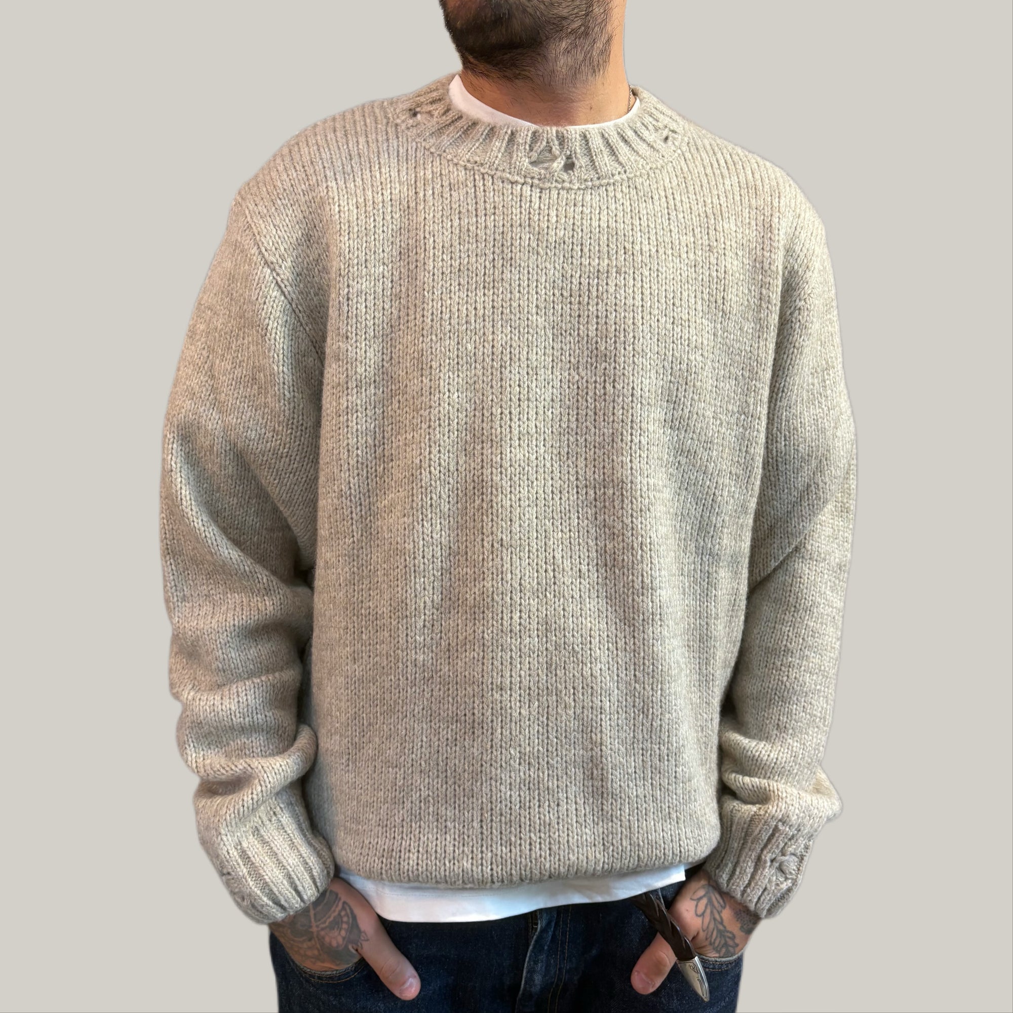 Maglione imbrian panna
