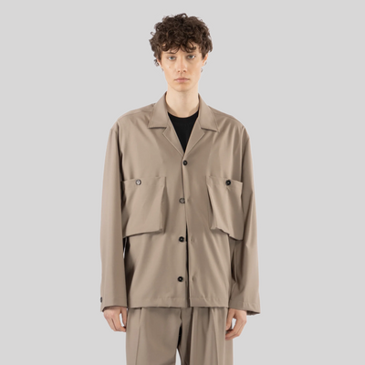 Camicia I'm brian taupe