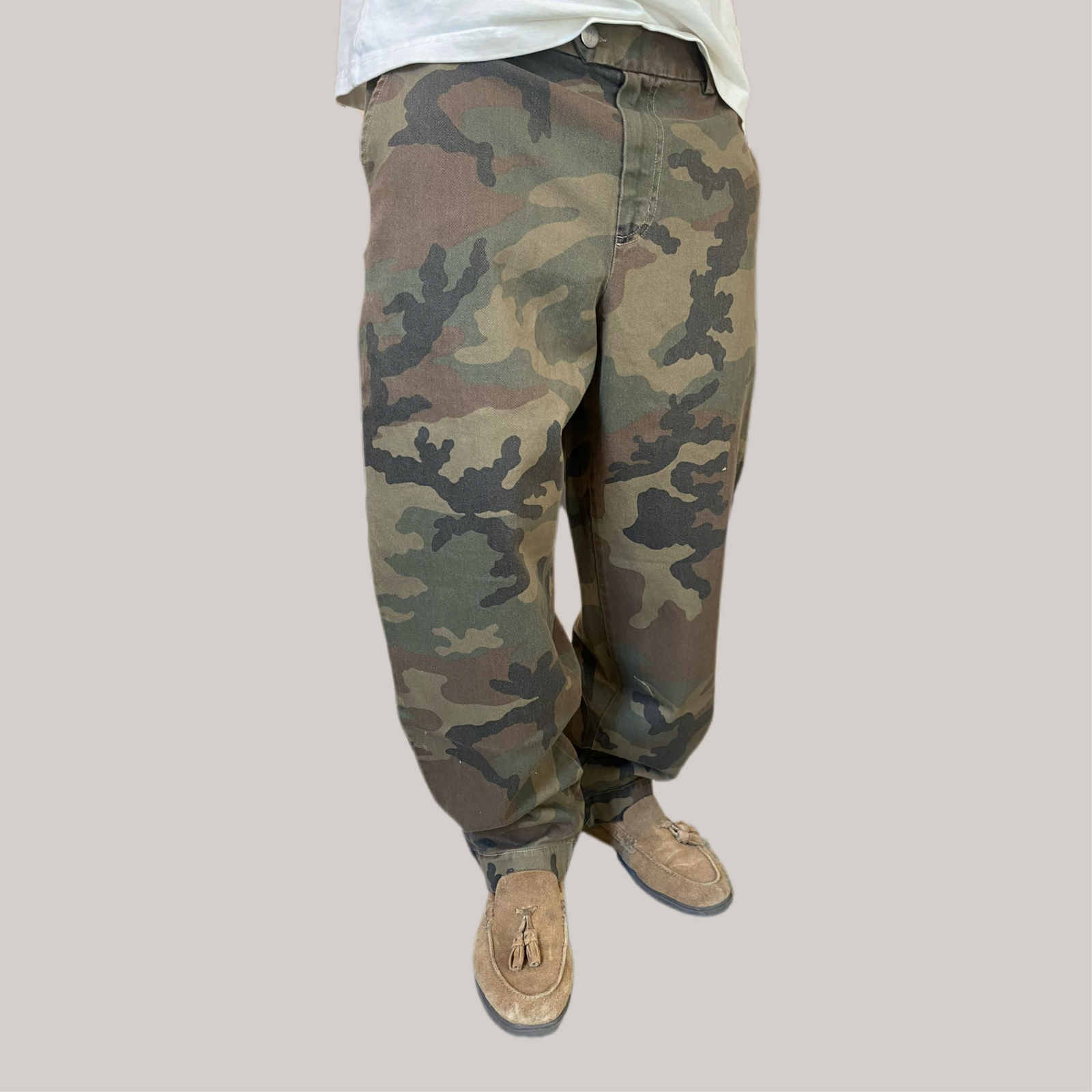 Pantalone maison mimetico