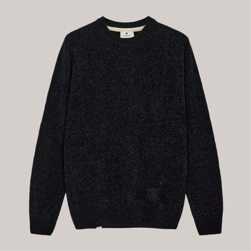 Maglione anerkjendt ciniglia nero