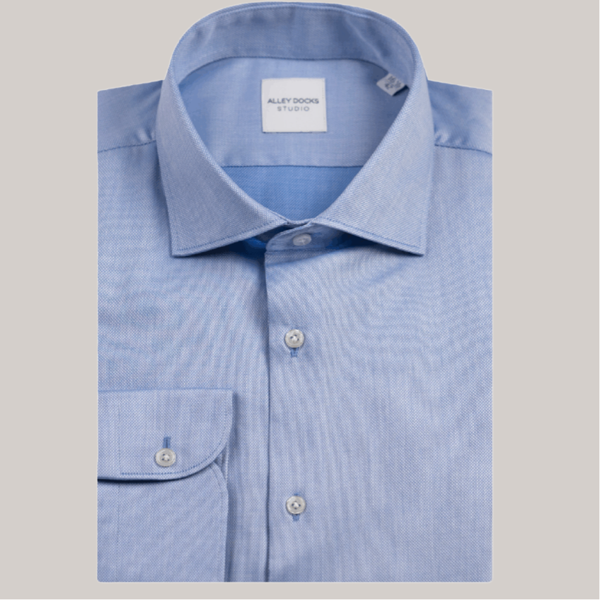 Camicia alley celeste