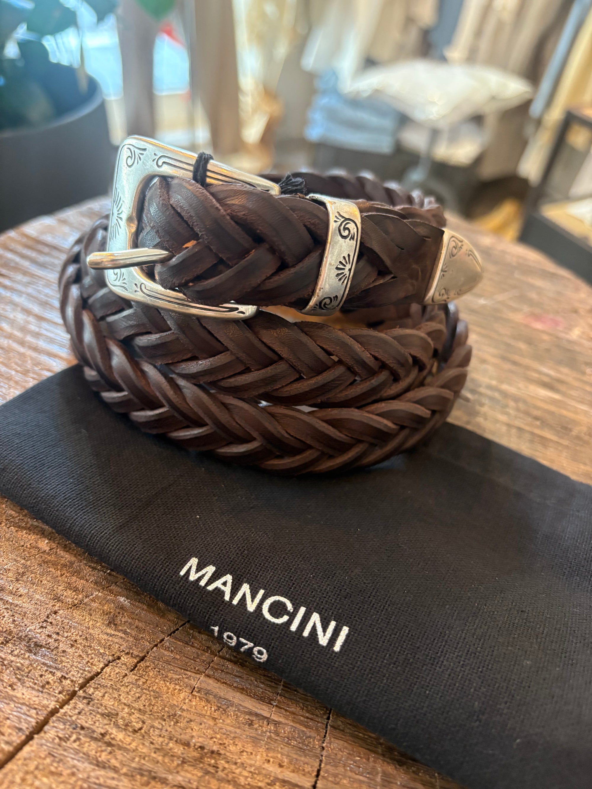 Cintura Mancini 1979 marrone