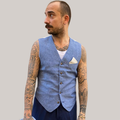 Gilet Alley horizon Blu