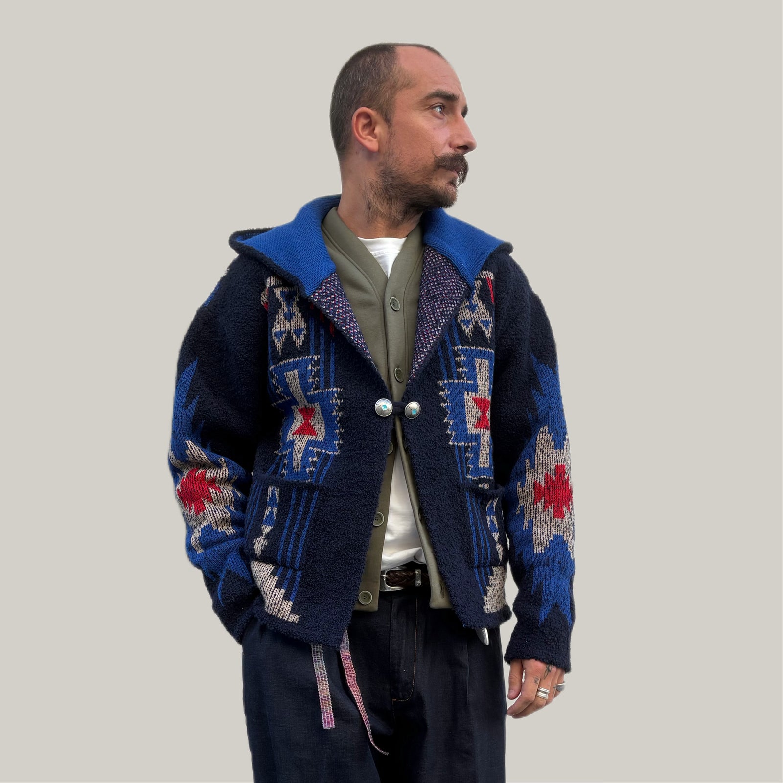 Giubbino tela cruda navajo