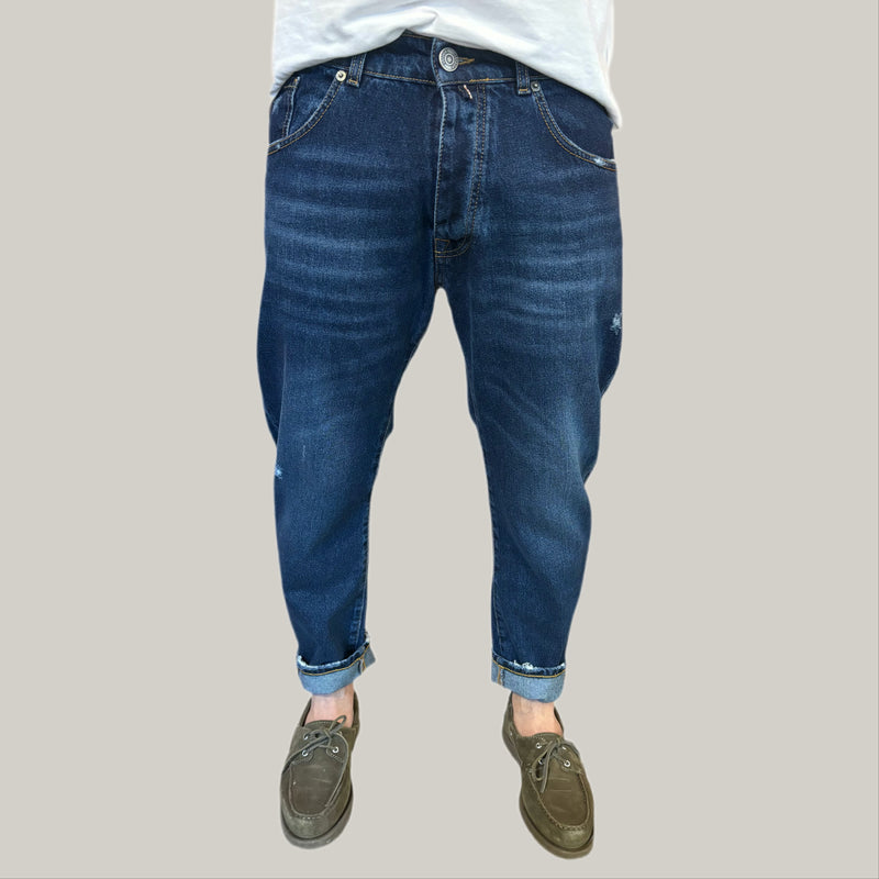 Jeans vndm blu denim Medio