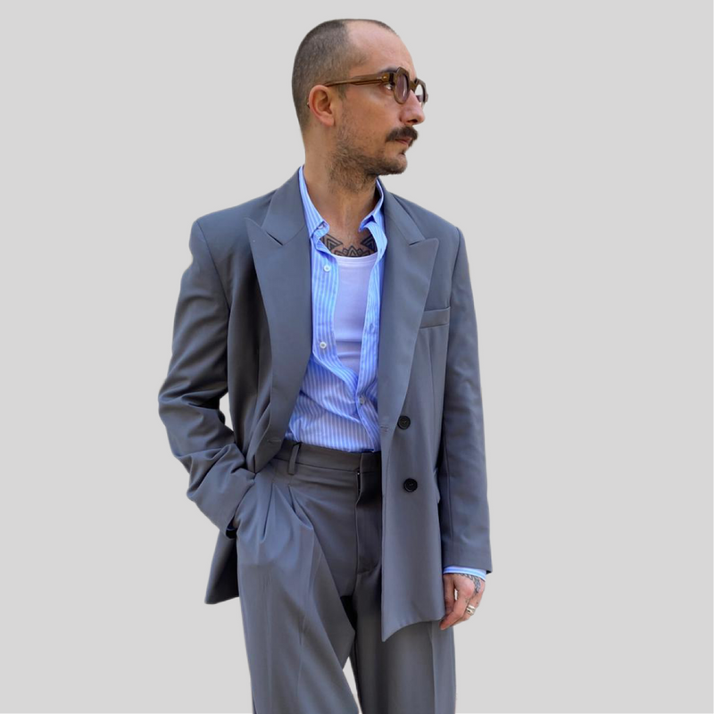 Giacca I'm brian grigio