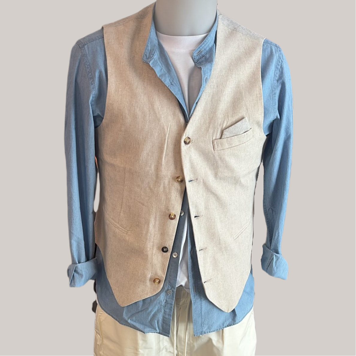 Gilet Alley sabbia
