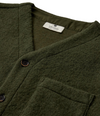 Cardigan anerkjendt verde bosco