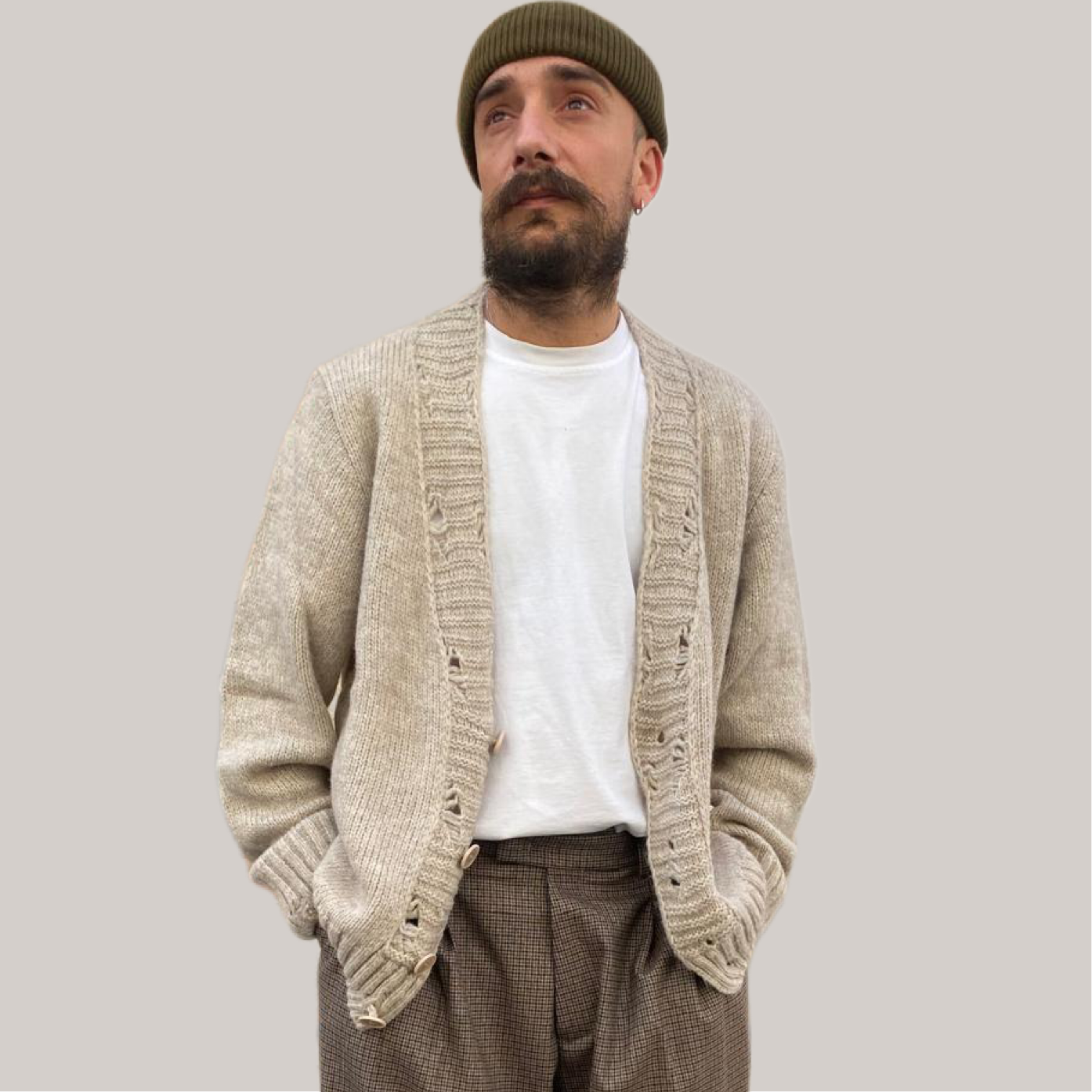 Maglione imbrian sabbia