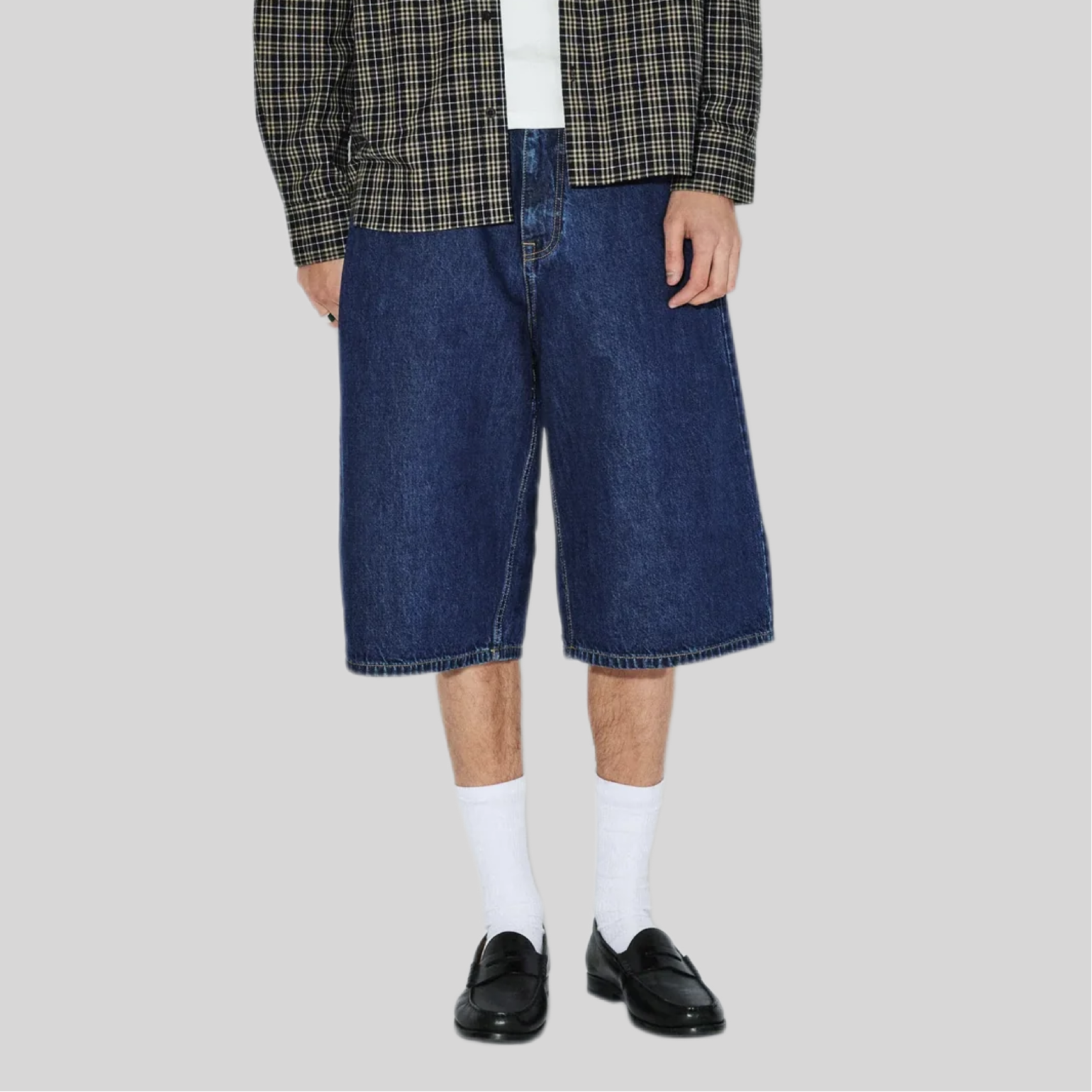 Bermuda dr denim scuro