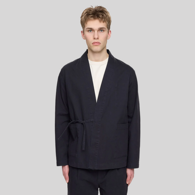 Kimono anerkjendt blu scuro