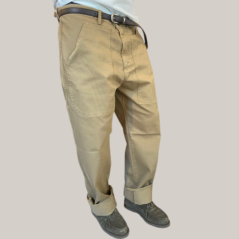 Pantalone telacruda sabbia