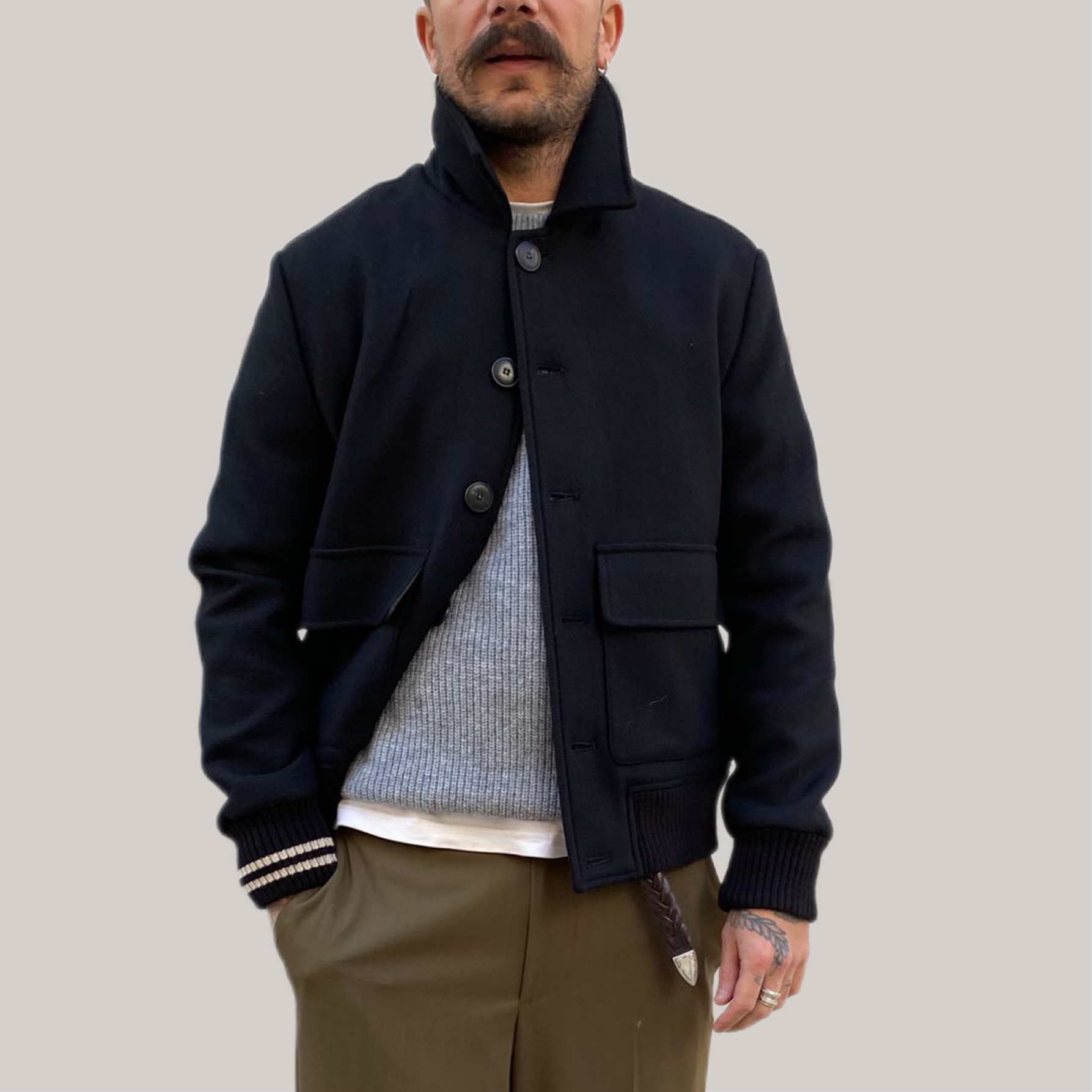 Giubbino Gino Gori  nero