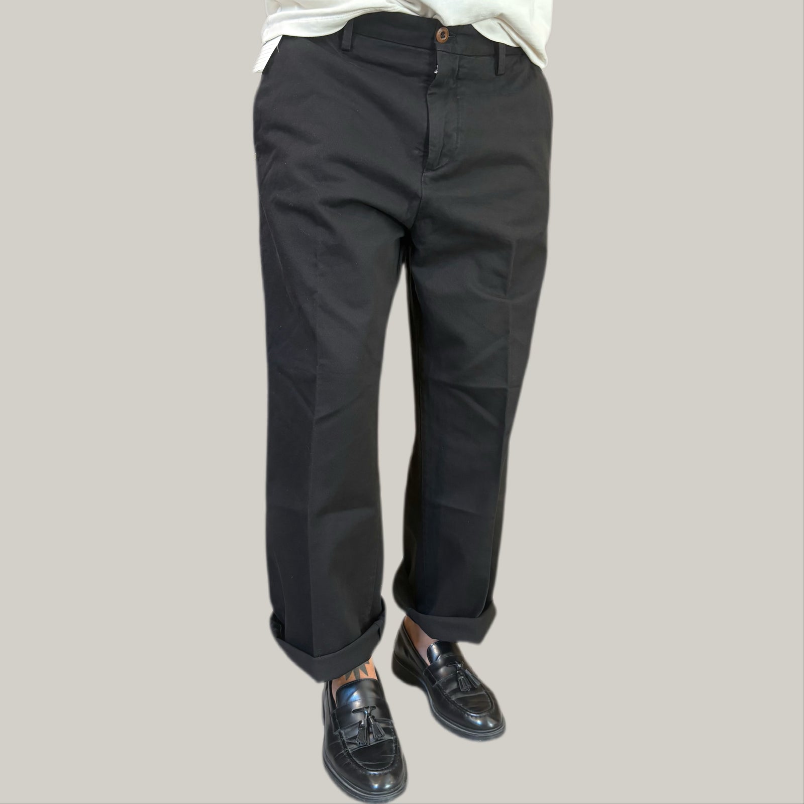 Pantalone telacruda nero