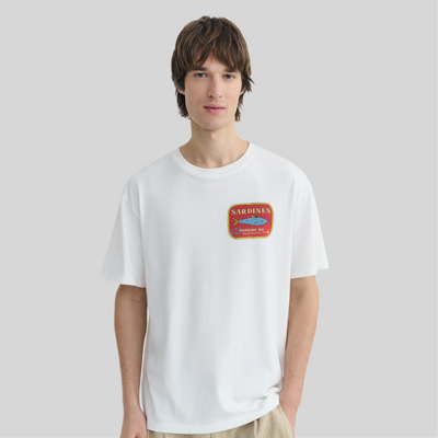 T-shirt thinking mi sardina