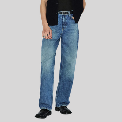 Jeans dr denim blu denim medio