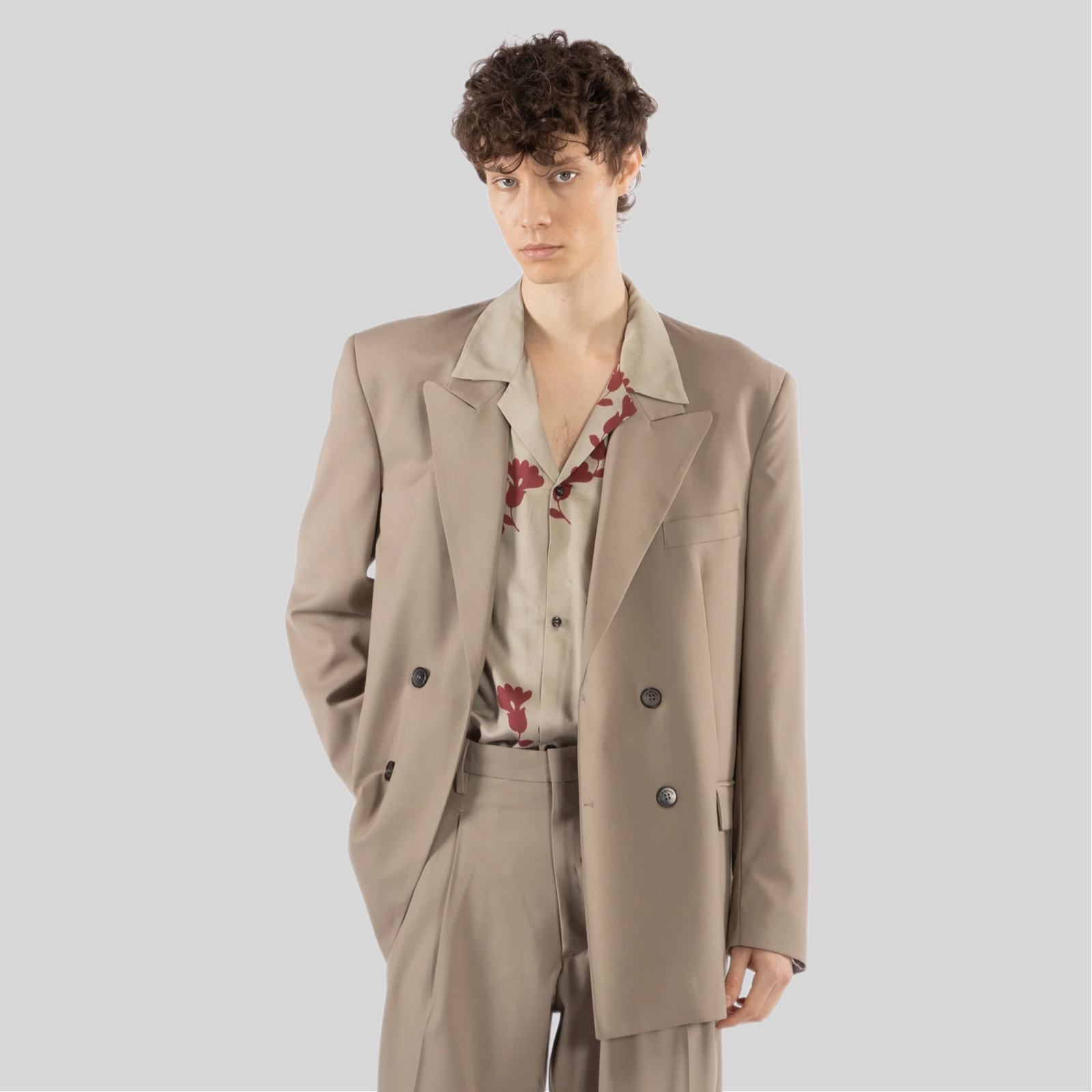 Giacca I'm brian sabbia