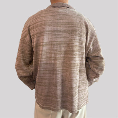 Maglia tela cruda melange