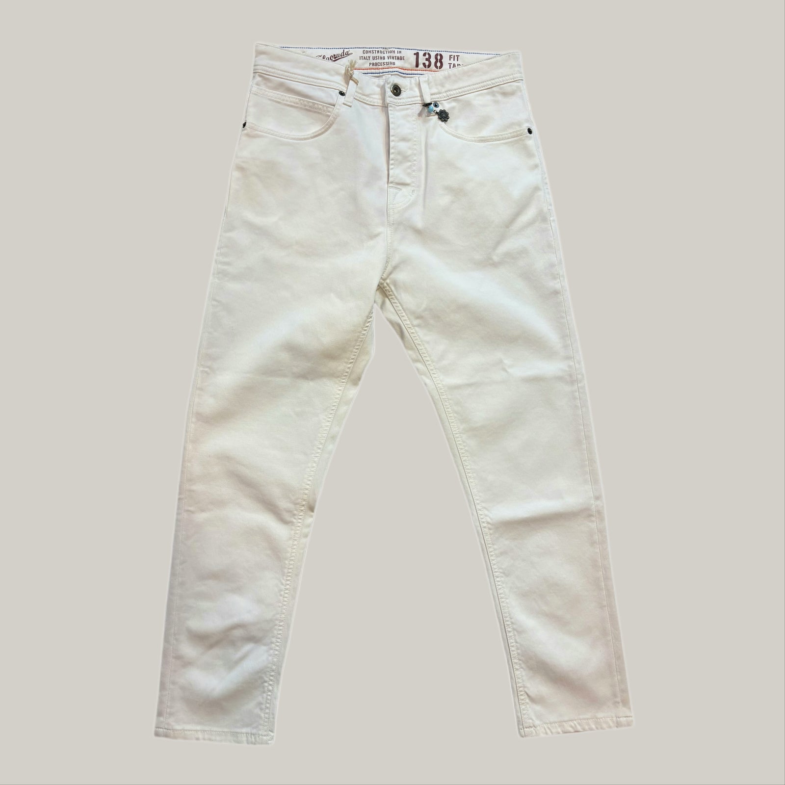 Jeans telacruda Bianco
