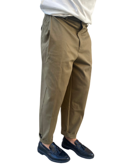 Pantalone Beaucoup verde oliva