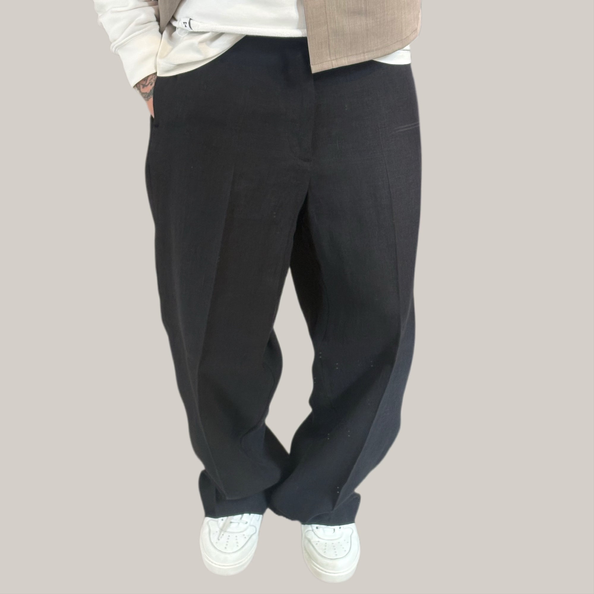 Pantalone imbrian over nero