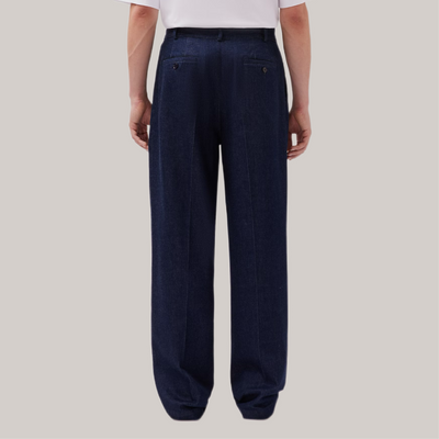 Jeans studio blu denim scuro
