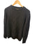 Maglione tela cruda nero