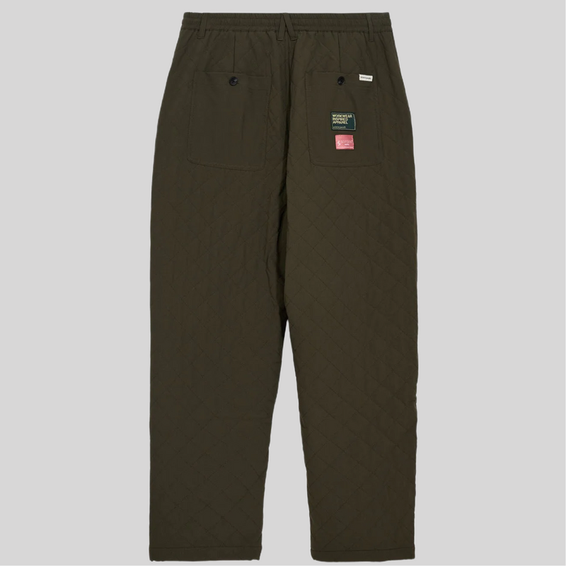 Pantalone anerkjendt verde trapunta