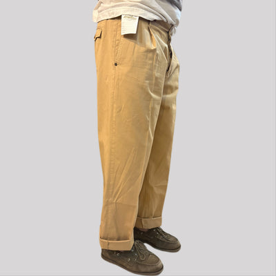 Pantalone Tela cruda sabbia