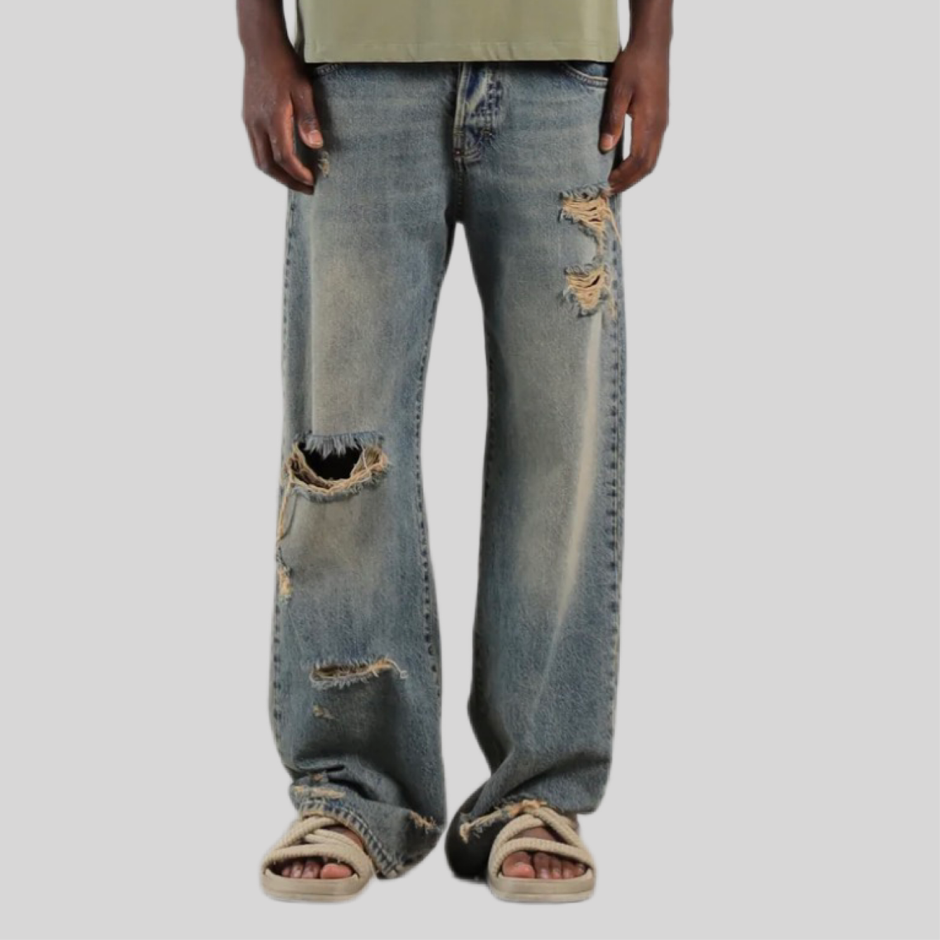 Jeans I'm brian destroyed