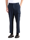 Pantalone imbrian blu cargo
