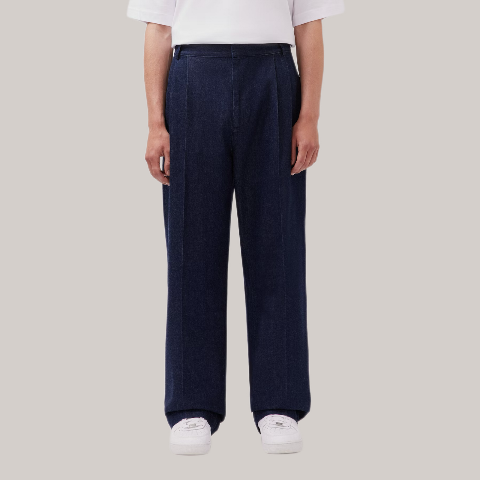 Jeans studio blu denim scuro