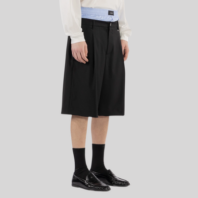 Bermuda im brian con elastico nero