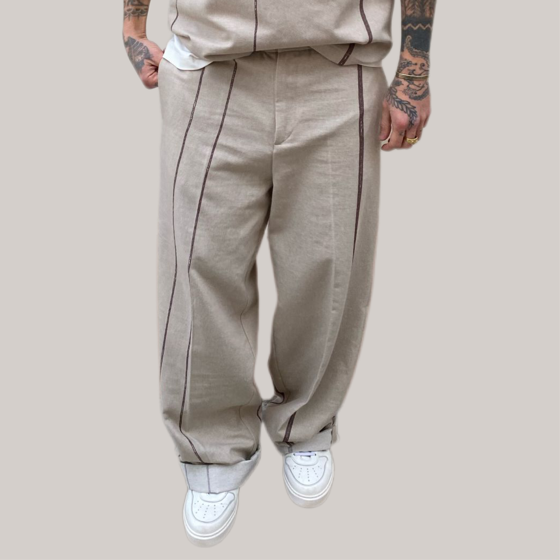 Pantalone imbrian over sabbia