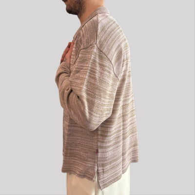 Maglia tela cruda melange