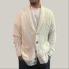 Maglione tela cruda bianco