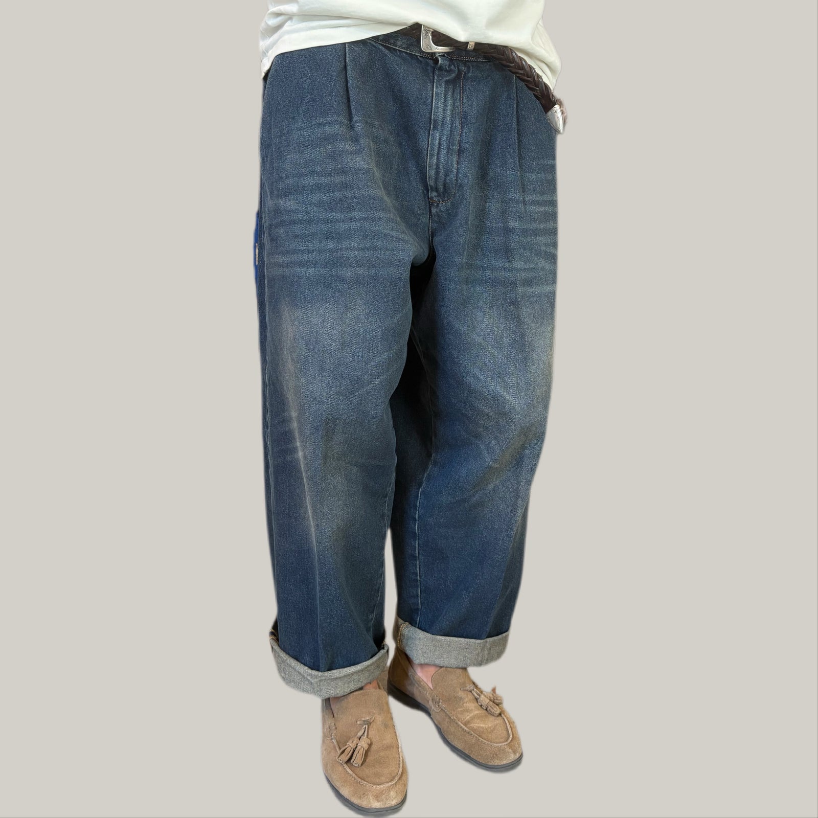Jeans vndm blu lavato japan